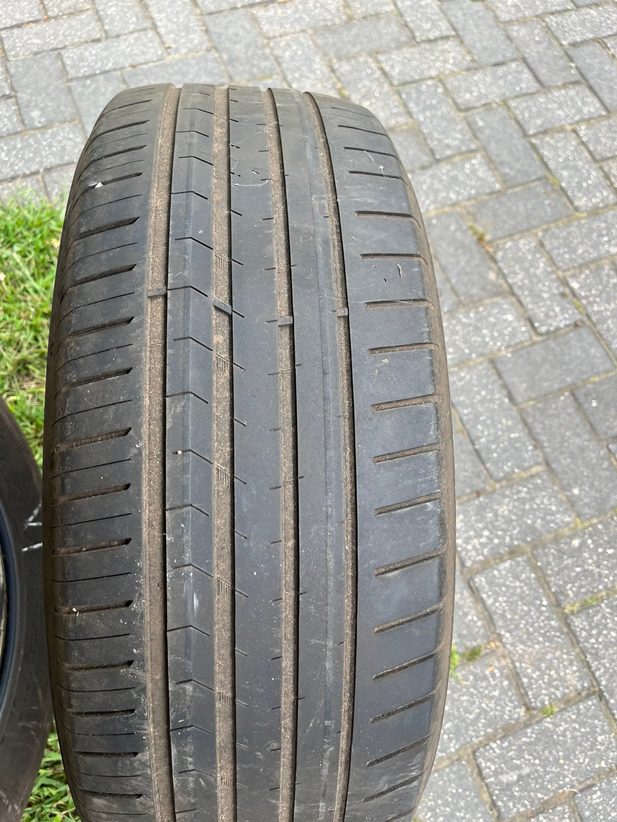 Zomerbanden 225/55R18, Ophalen, Gebruikt, Mitsubishi
