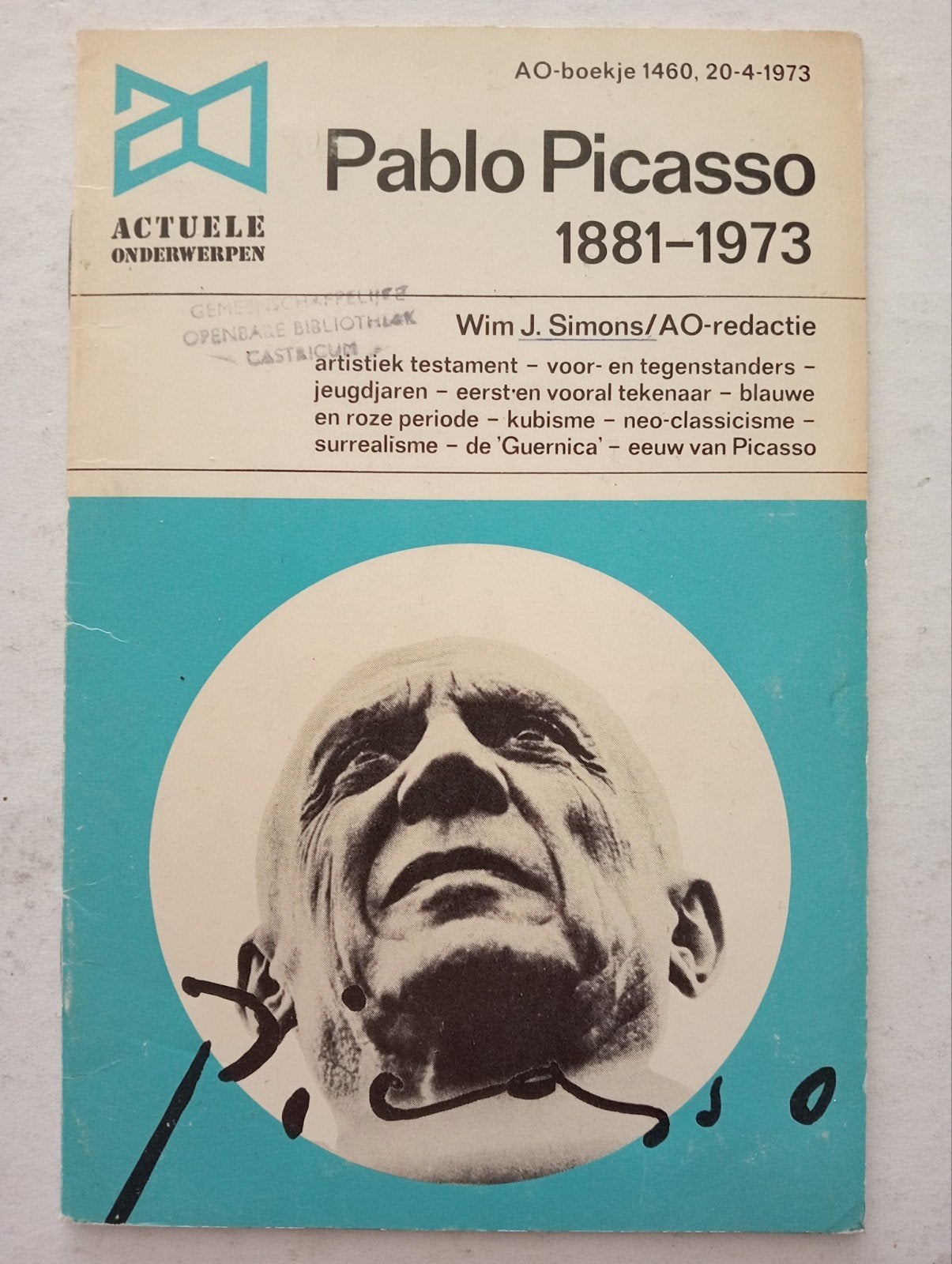 Picasso uitgave, Ophalen of Verzenden, Gelezen