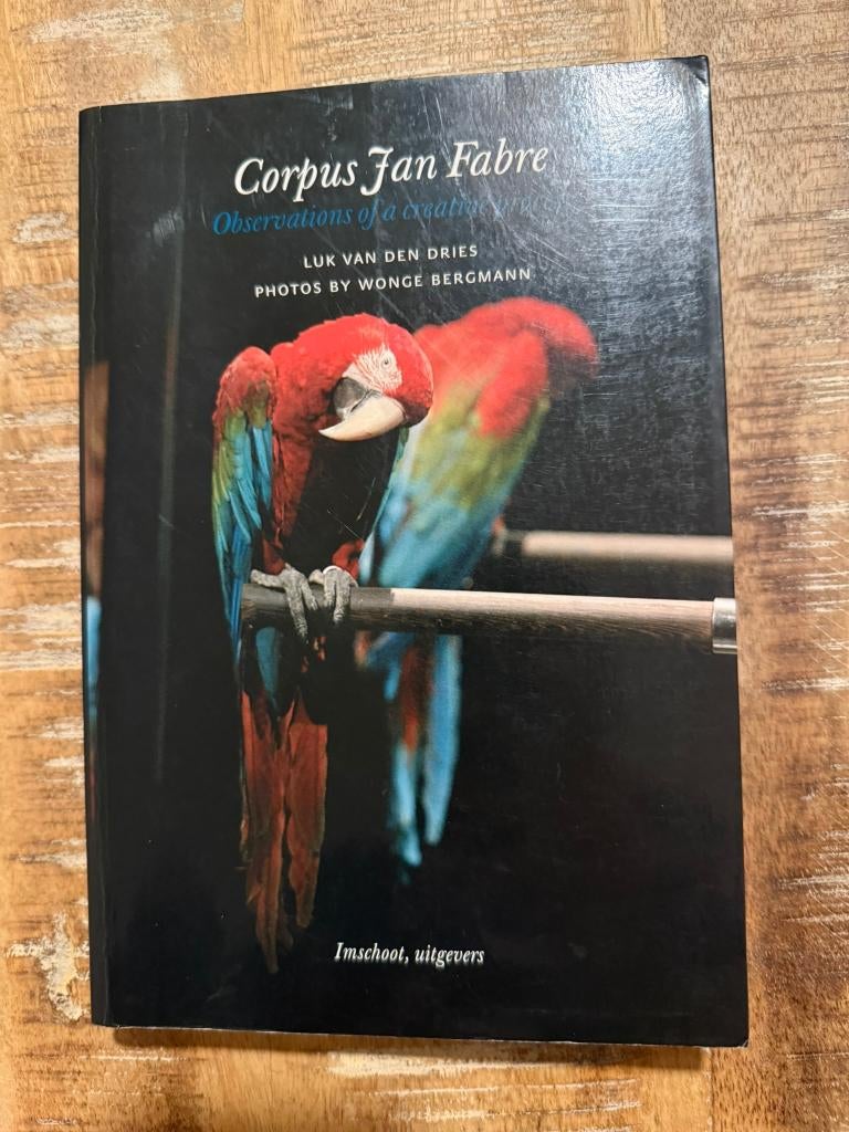 Corpus Jan Fabre, Observations of a creative process, Ophalen of Verzenden, Zo goed als nieuw, Luk Van Den Dries, Overige onderwerpen