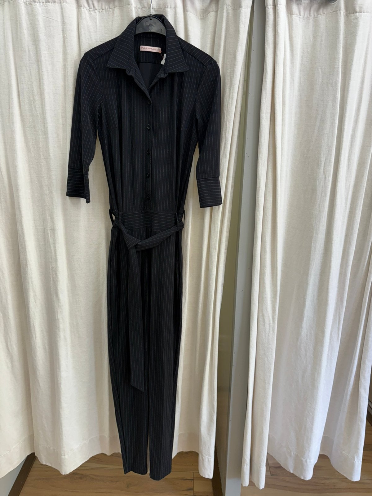 Studio Anneloes jumpsuit maat S travelstof, Ophalen of Verzenden, Zo goed als nieuw, Maat 36 (S), Zwart