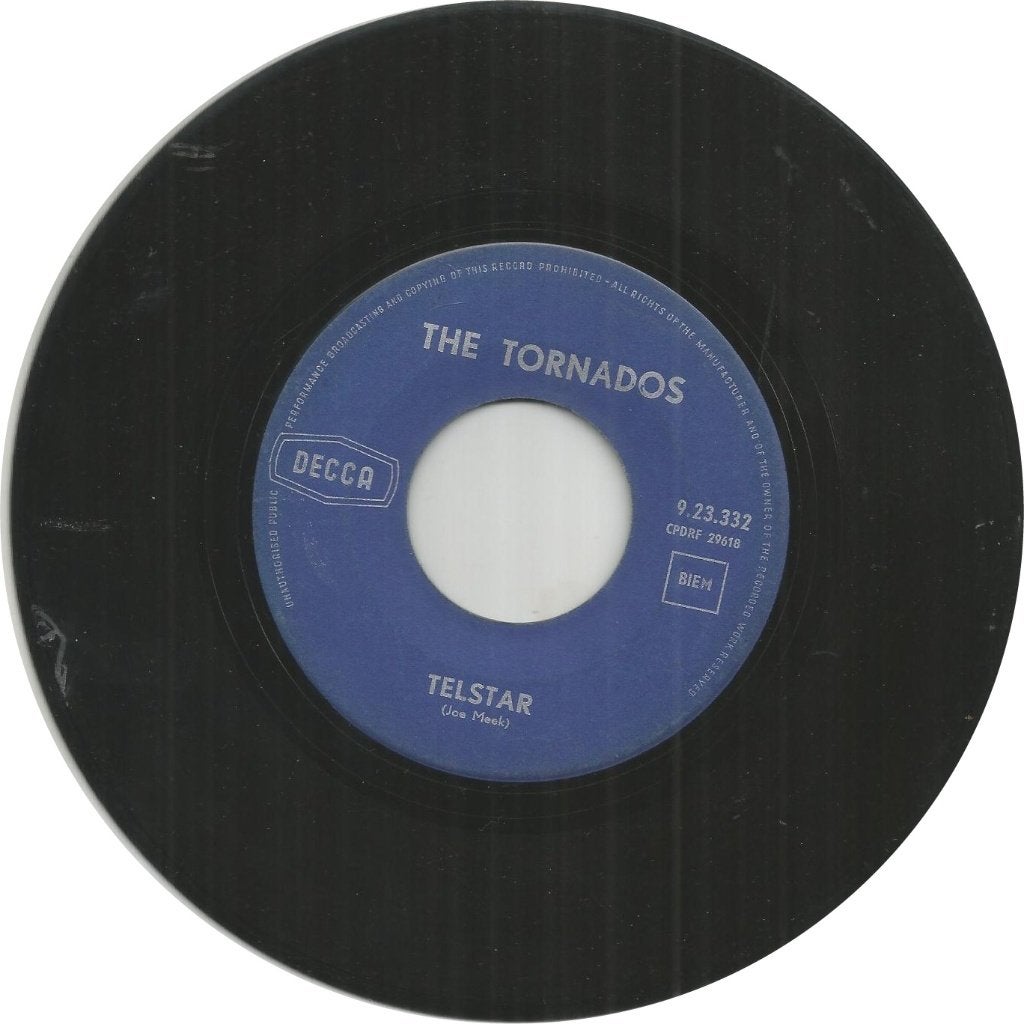 VERKOCHT The Tornados – Telstar (BELGIUM 1962), Gebruikt, 7 inch, Ophalen of Verzenden, Nederlandstalig