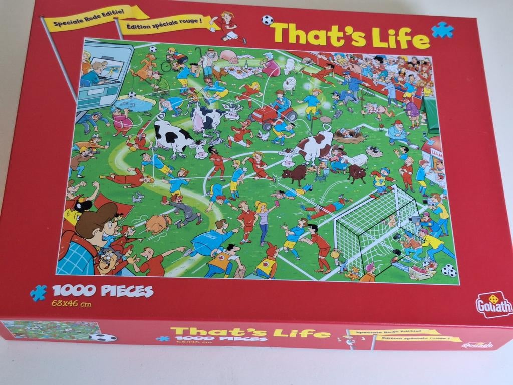 That's Life puzzels 1000 stukjes, Ophalen