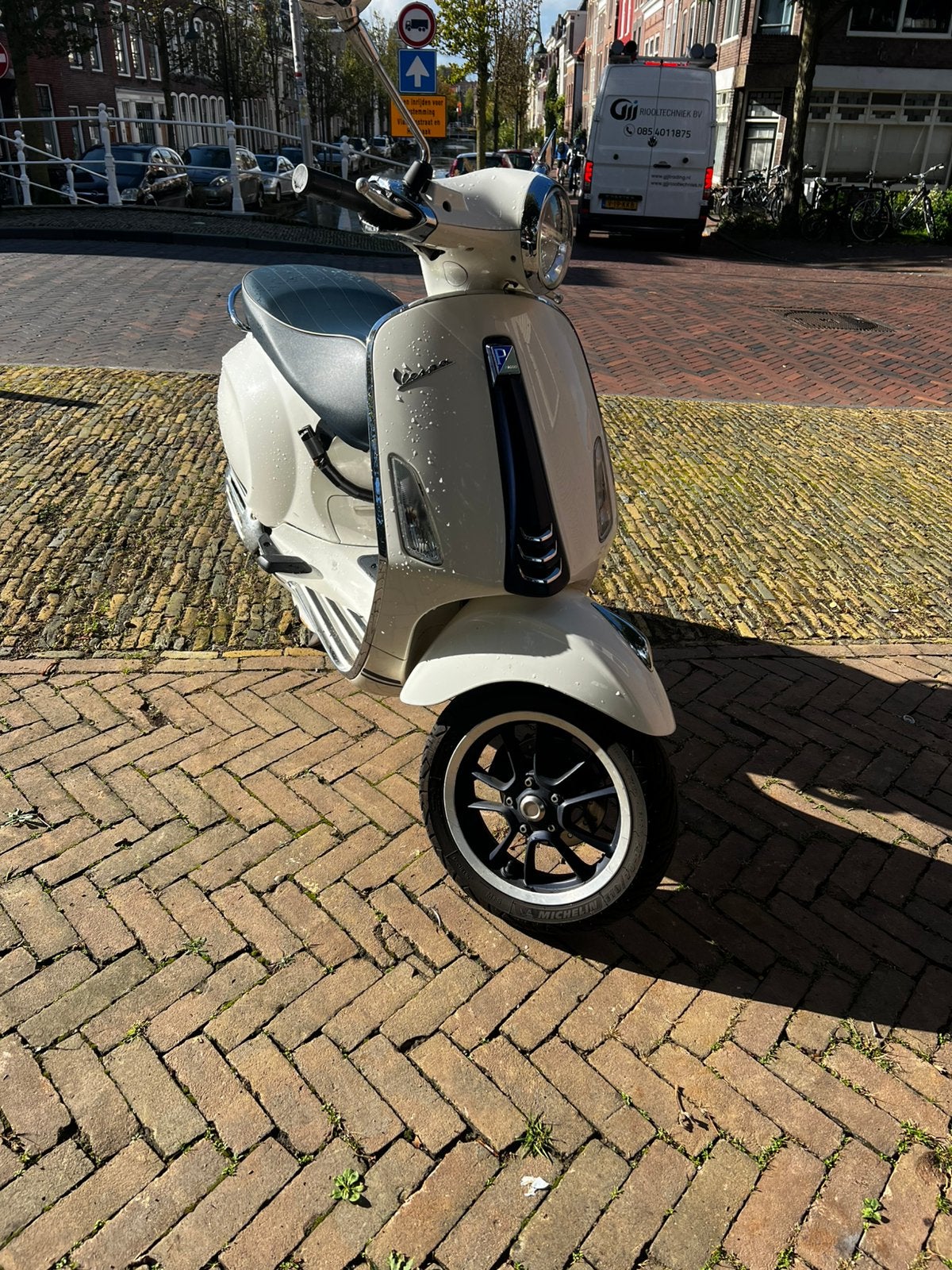 Vespa Primavera Yacht Club 2019 50cc 13.138 km gereviseerd, Fietsen en Brommers, Overige modellen, Maximaal 45 km/u, Ophalen of Verzenden