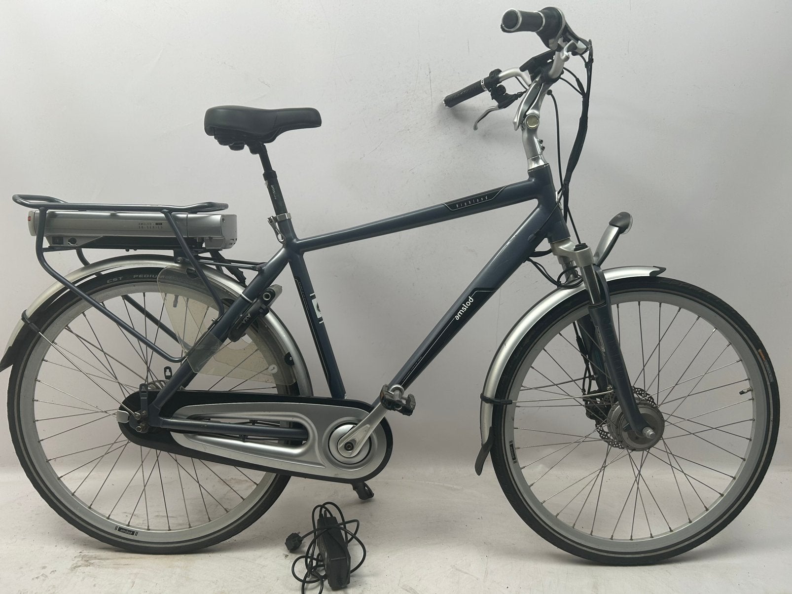 Amslod highland 54cm (opknapper), Fietsen en Brommers, Elektrische fietsen, 51 tot 55 cm, Ophalen, Gebruikt, Overige merken