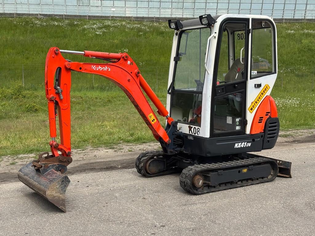 Kubota KX41 - 3V (bj 2011), Zakelijke goederen, Machines en Bouw | Kranen en Graafmachines, Graafmachine