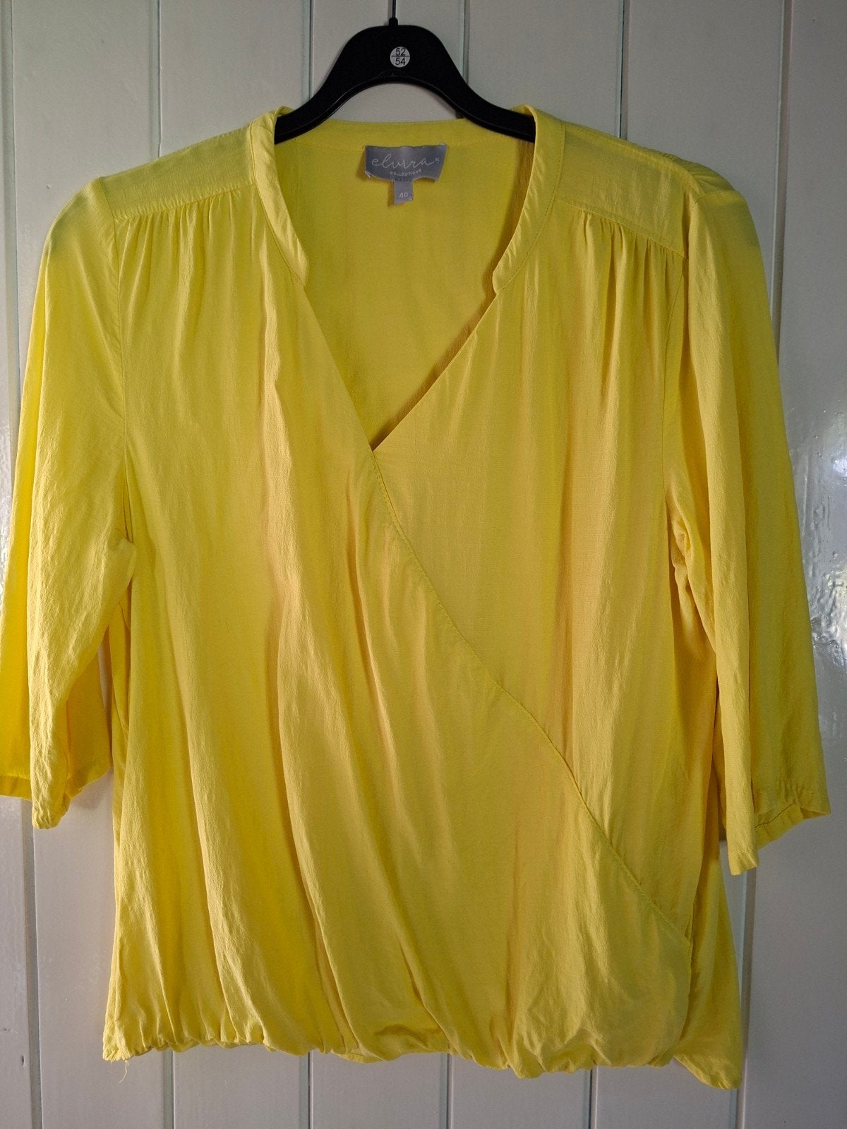Blouse van Elvira, Kleding | Dames, Blouses en Tunieken, Elvira, Ophalen of Verzenden, Zo goed als nieuw, Geel