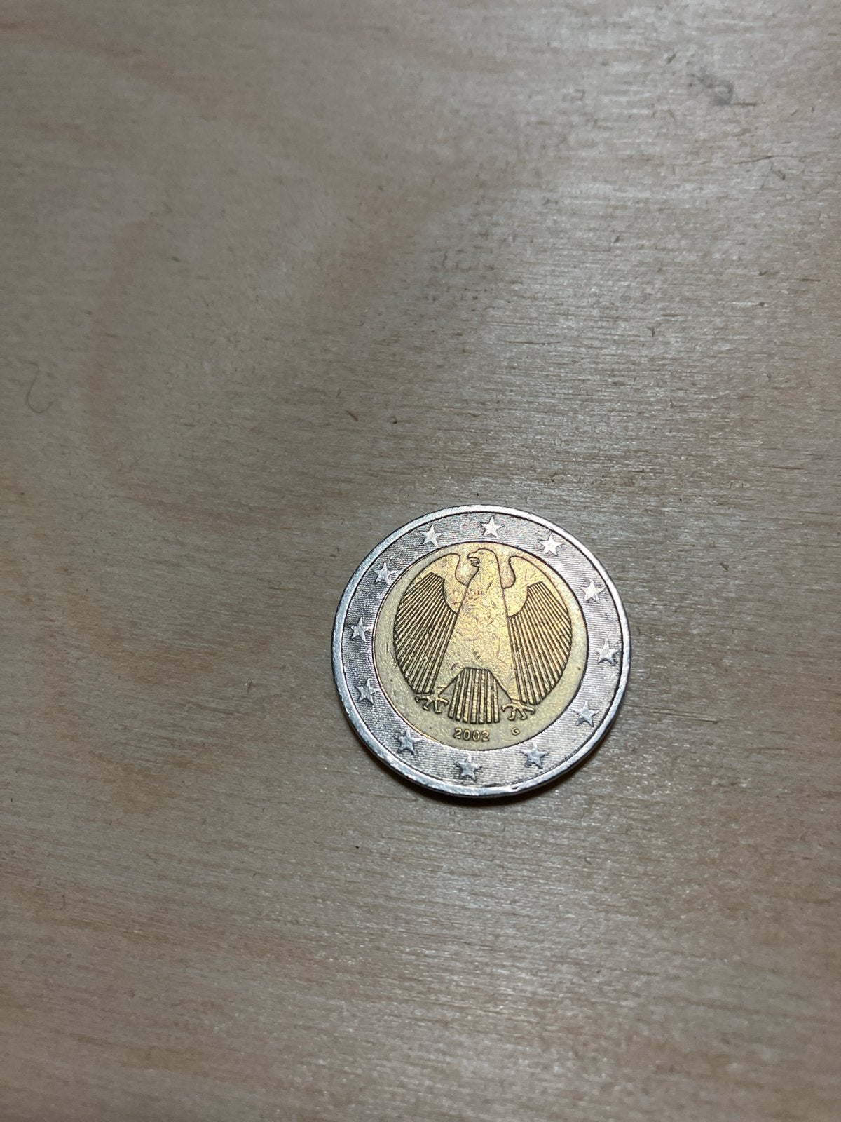 Unieke 2 euro munt Duitsland 2002 met letter G, Postzegels en Munten, Munten | Europa | Euromunten, Ophalen, Duitsland, 2 euro