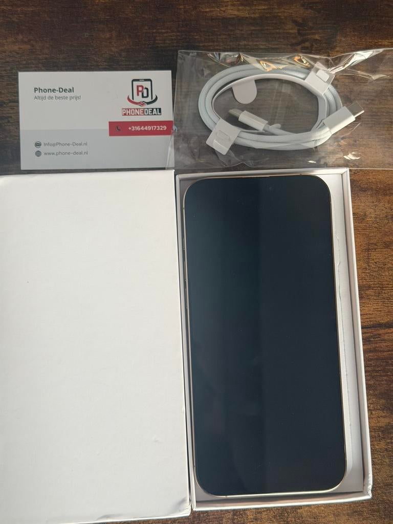 iPhone 16 pro max 512 gb factuur + Garantie, Telecommunicatie, Mobiele telefoons | Apple iPhone, 512 GB, Apple, Apple, IPhone 16 Pro Max