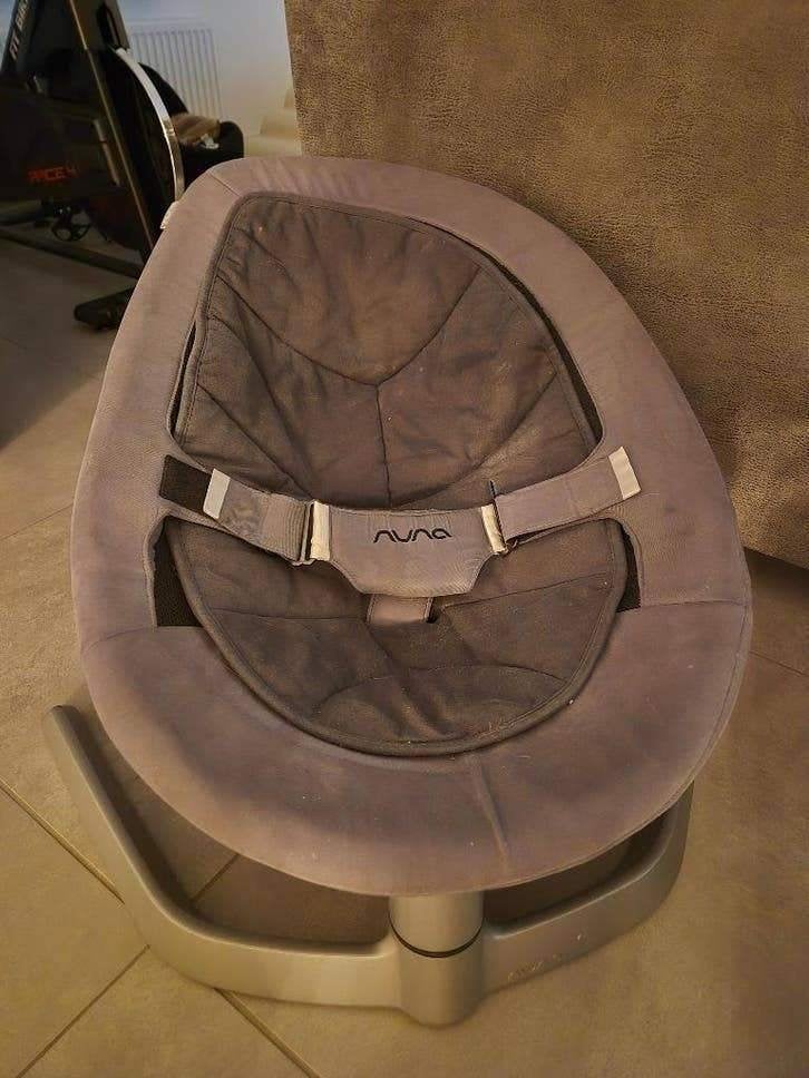 Nuna leaf - cilinder, Kinderen en Baby's, Gebruikt, Schommelstoel, Met gordel(s) of riempje(s), Ophalen