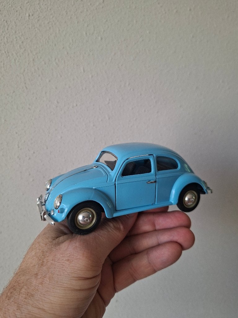 Volkswagen Kever Ovaal 1955 Blauw 1:32 Smart Toys Modelauto, Ophalen of Verzenden, Zo goed als nieuw, Auto, Overige merken