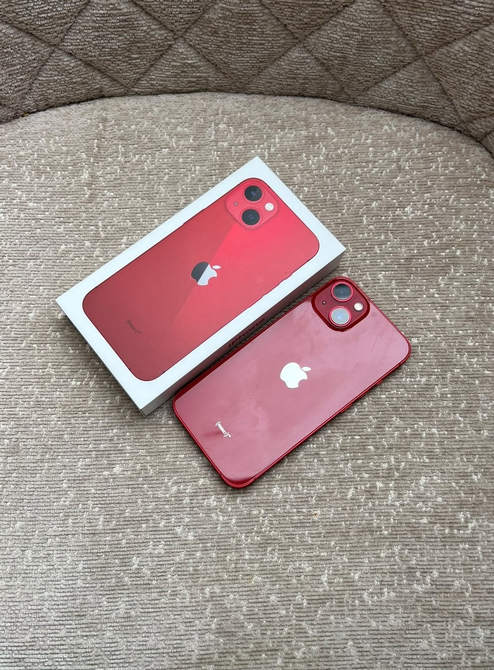 Apple iPhone 13 128GB PRODUCT)RED Met doos, Ophalen, IPhone 13, 72 %, Zonder simlock