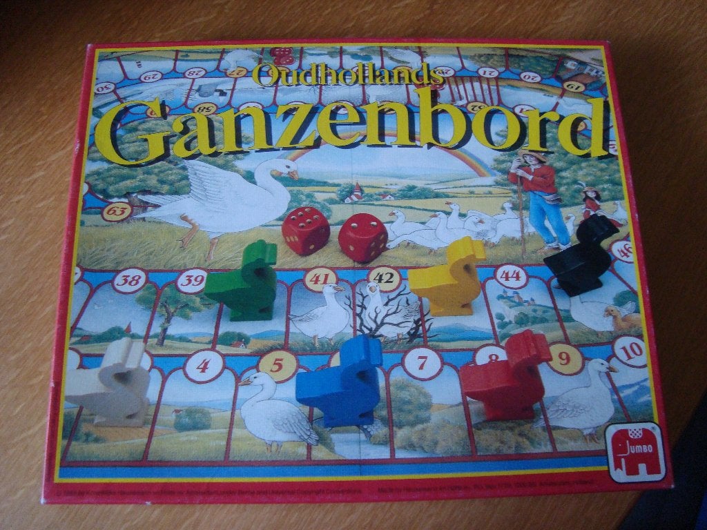 Oudhollands ganzenbord, Ophalen of Verzenden, Zo goed als nieuw