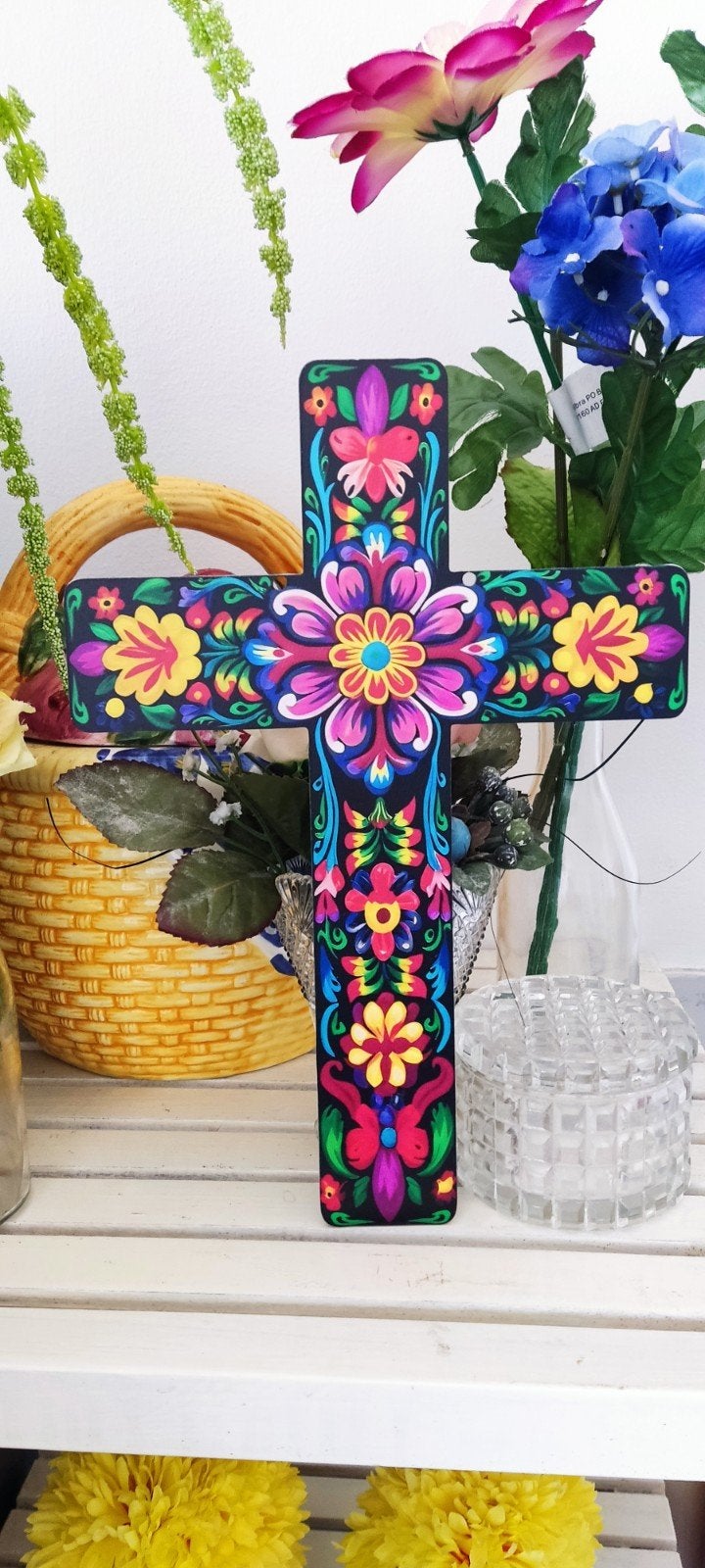 Prachtig Religieus Kruis Spaanse Stijl, Ophalen of Verzenden