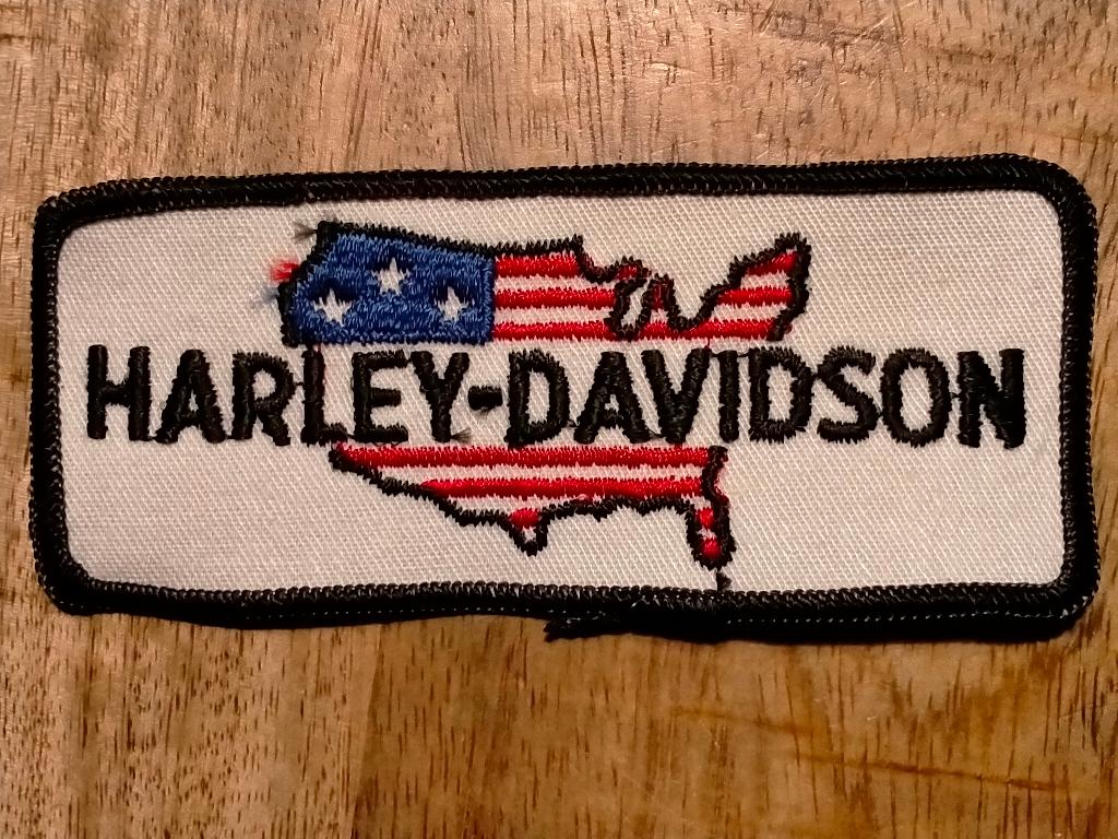Harley Davidson motor cycles biker patch kleding embleem 2, Verzenden, Nieuw, Auto's