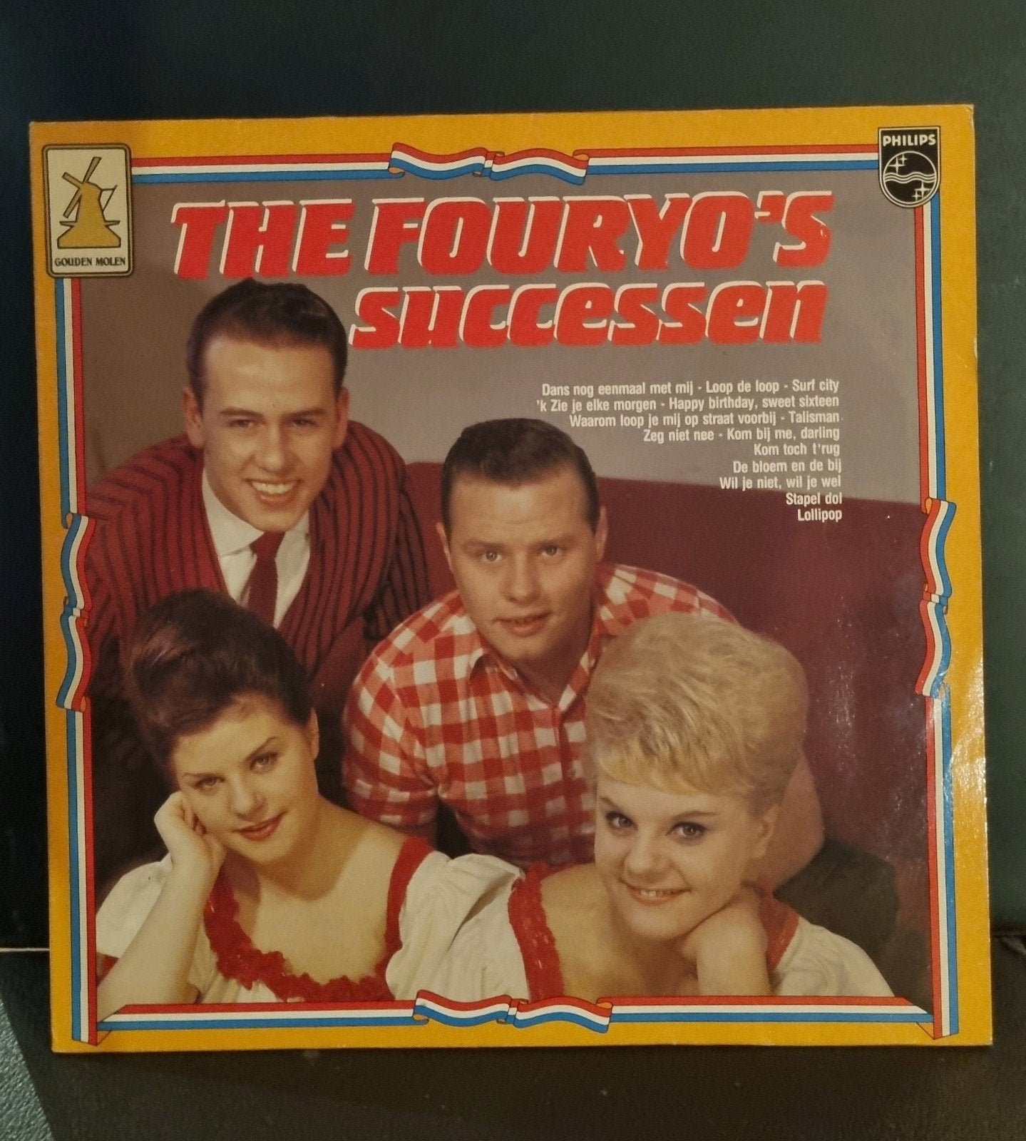LP The Fouryo's successen Piratentopper  piraat, Ophalen of Verzenden, Zo goed als nieuw, 12 inch, Levenslied of Smartlap