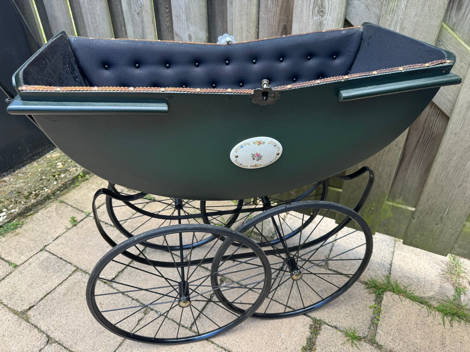 Decoratieve poppenwagen - Vintage stijl, Ophalen of Verzenden, Gebruikt, Overige typen