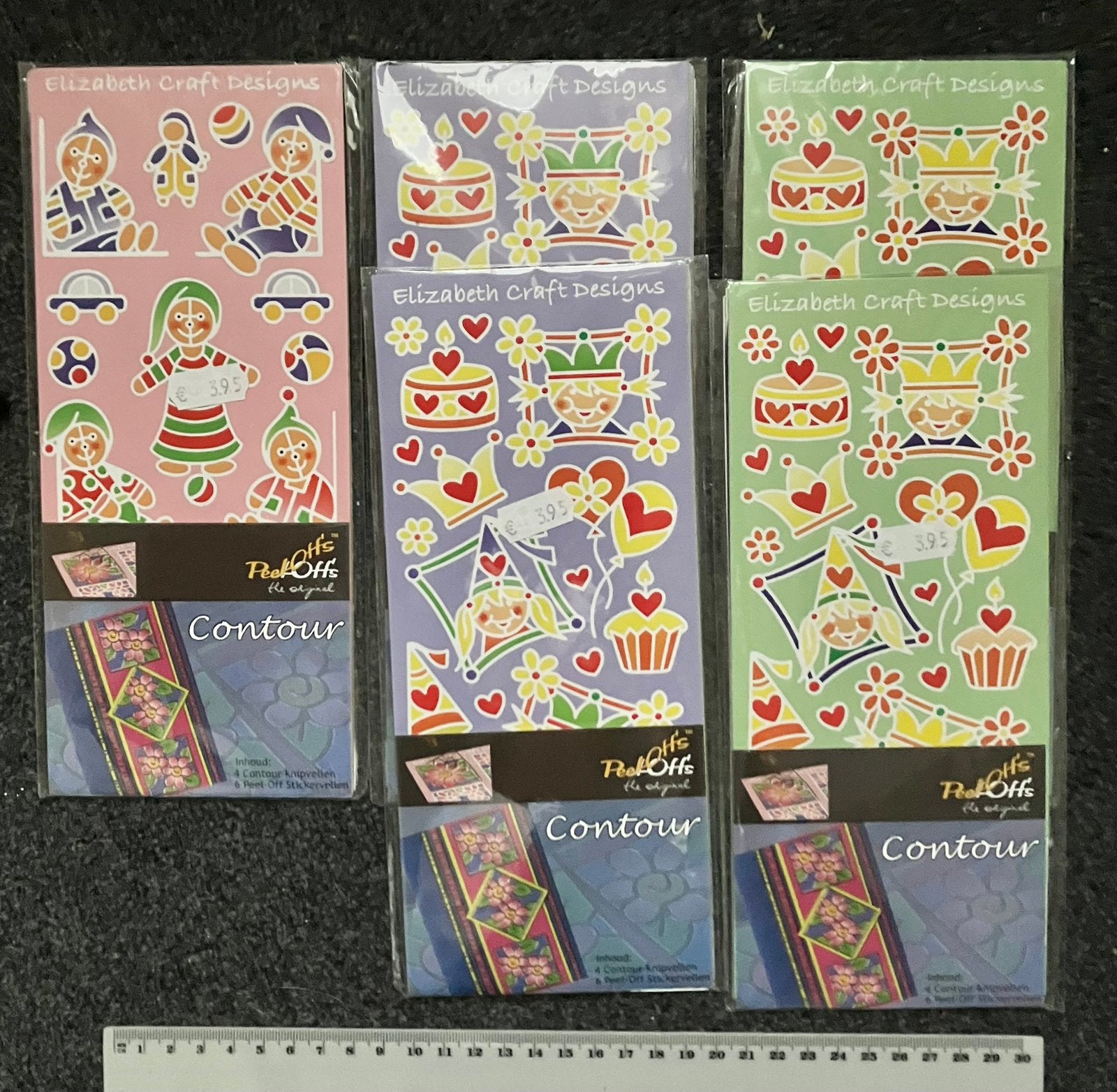 Kaarten maak sets met peel off stickers nw, Ophalen of Verzenden, Nieuw, Overige thema's, Overige typen