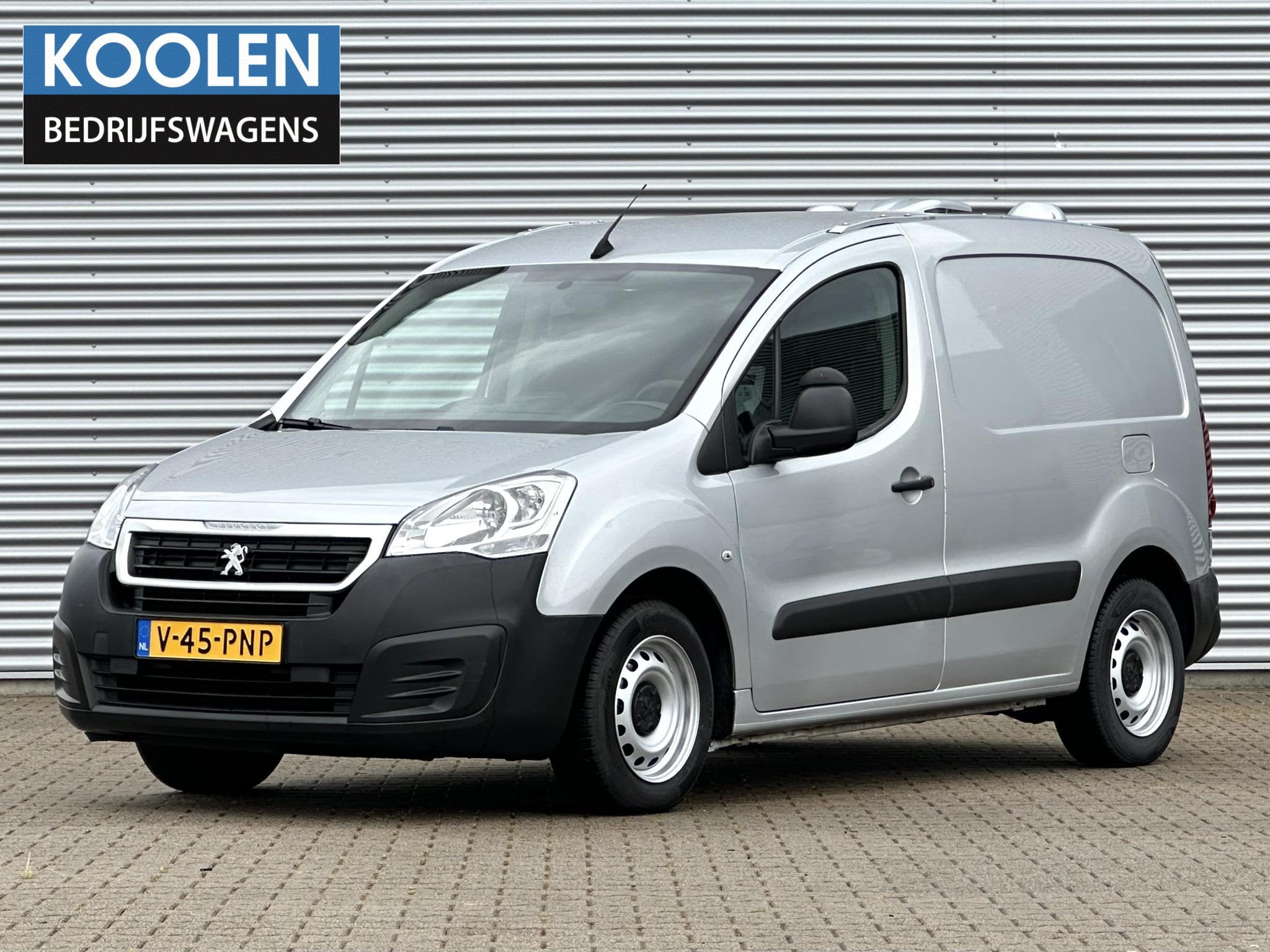 Peugeot Partner 122 1.6 BlueHDi 75 L1 Pro MARGE btw vrij, Auto's, Bestelauto's, Voorwielaandrijving, Stof, Gebruikt, Euro 6