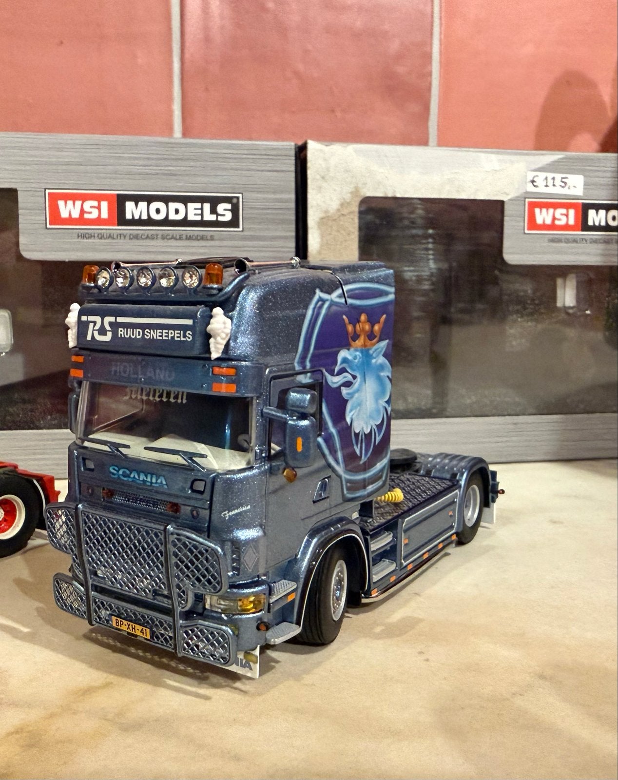 WSI Models - Ruud Sneepels Scania, Ophalen, Zo goed als nieuw