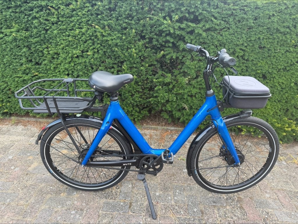 zgan elektriche stella muto met riem aandrijving vol optie,s, Fietsen en Brommers, Overige merken, 53 tot 56 cm, Versnellingen