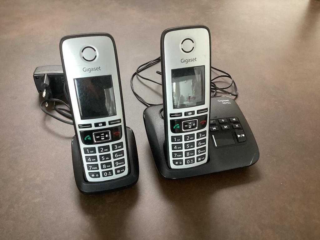 Siemens Gigaset A670A (DECT telefoonset), Ophalen of Verzenden, Zo goed als nieuw, 2 handsets