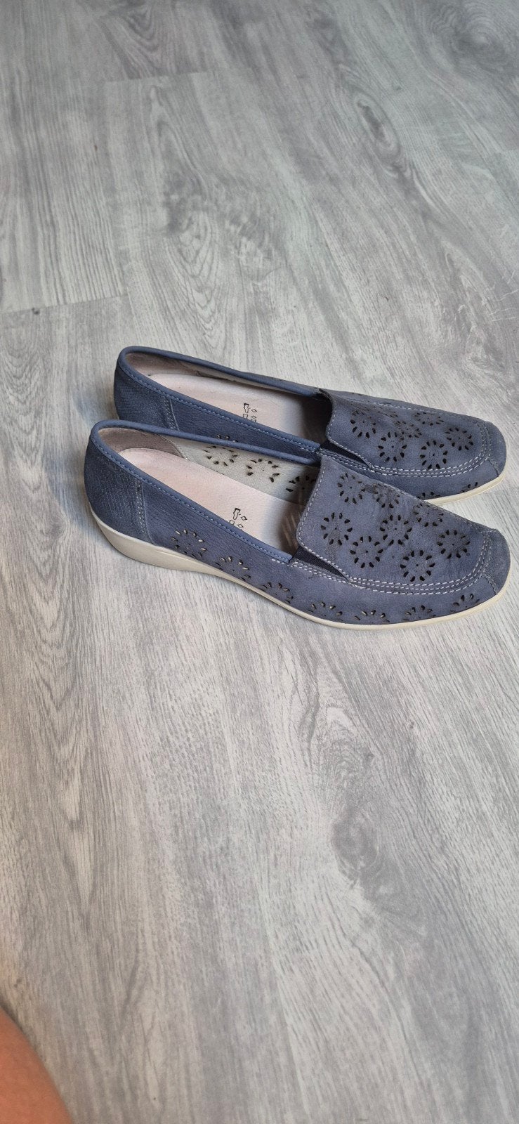 leuke schoenen van Hush Puppies, Blauw, Ophalen of Verzenden, Hush Puppies, Sneakers of Gympen