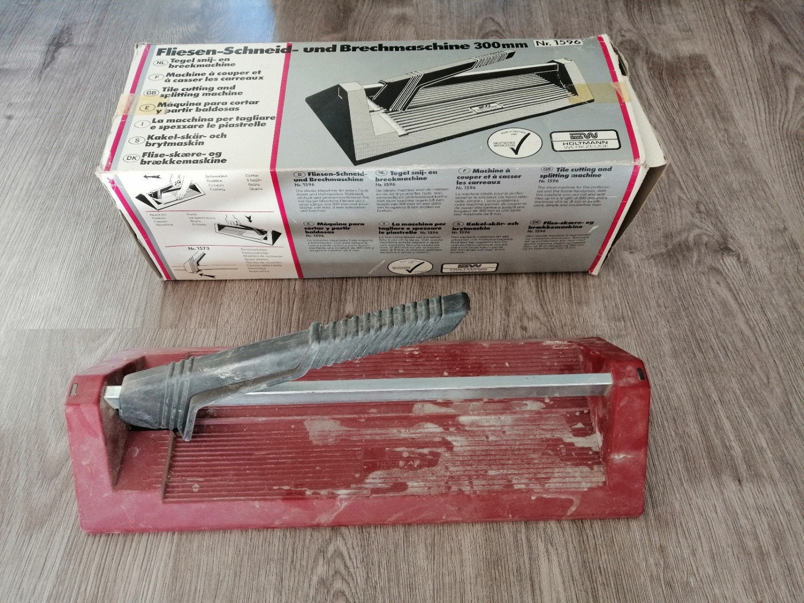 Tegelsnijder, Ophalen, Gebruikt