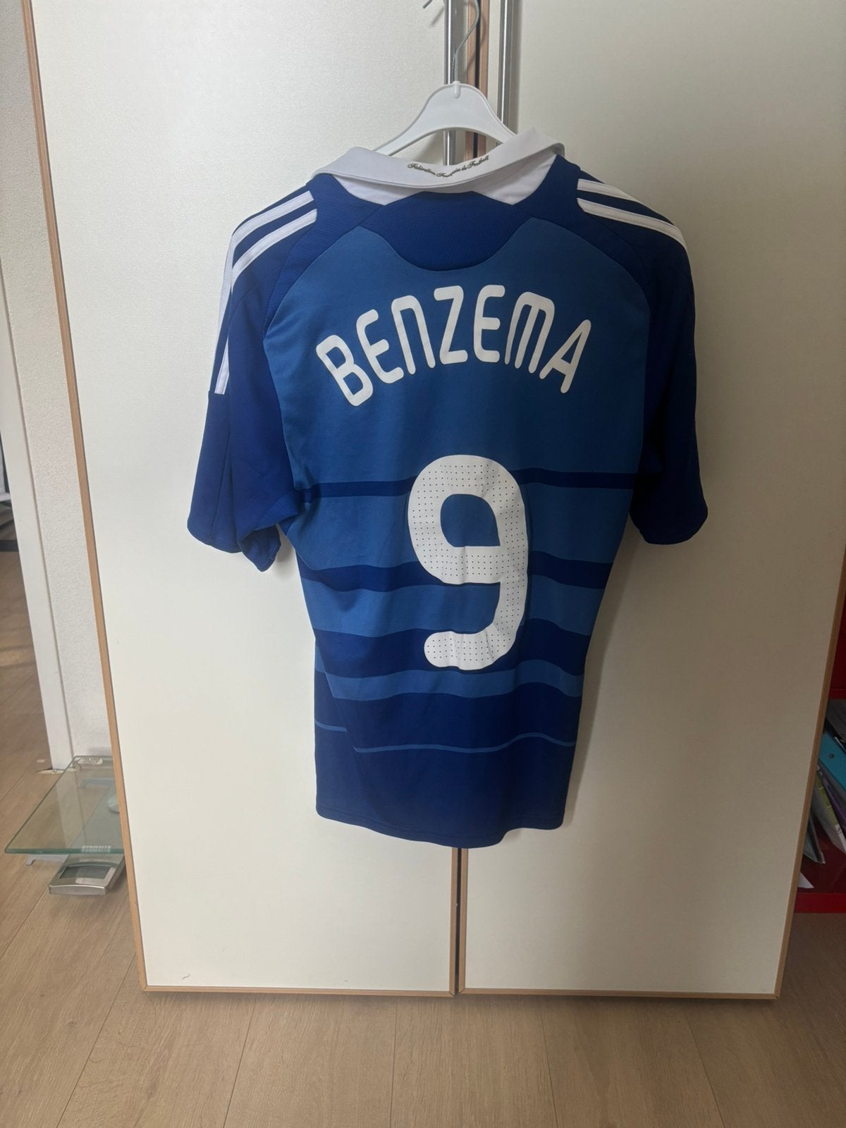 Ek frankrijk 2008 Benzema voetbal shirt, Ophalen of Verzenden, Zo goed als nieuw, Shirt