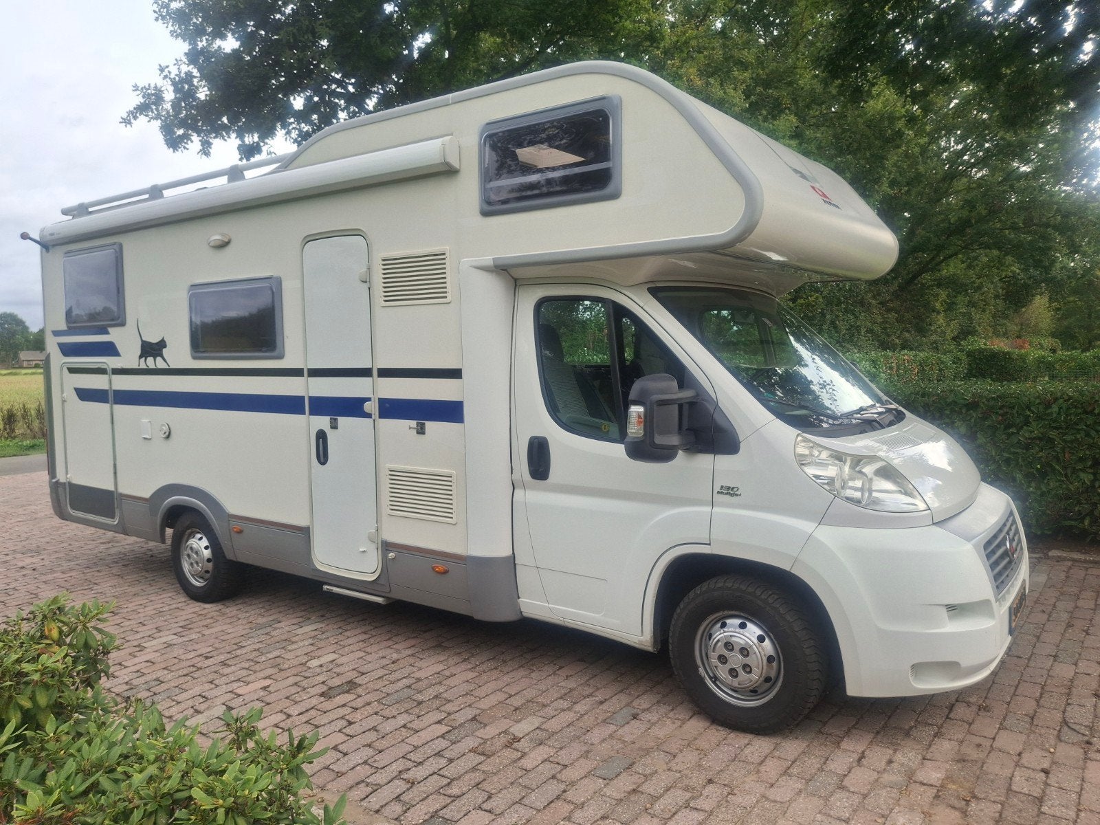 "Fiat ducato  2010  Alkoof Sport A660DP 6-Persoons 125000km, Caravans en Kamperen, Campers, Luifel, Airbags, Alkoof, Ringverwarming