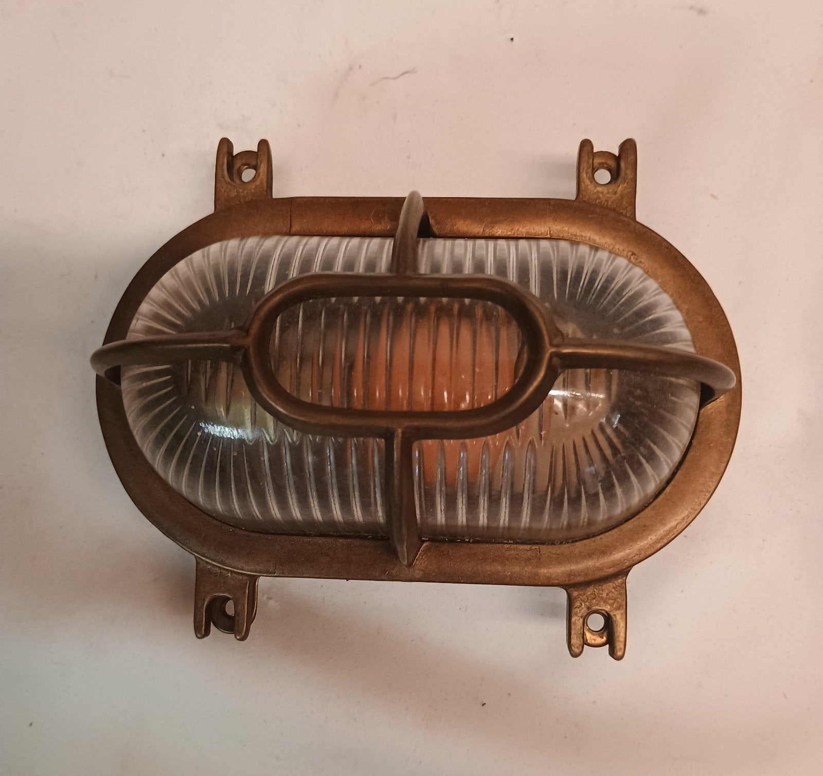 Retro scheepslamp, Ophalen of Verzenden