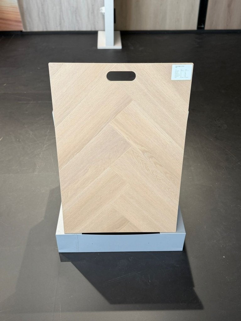 Luxe visgraat PVC vloer voor een stuntprijs! €18,75, Parket, VISGRAAT PVC CLICK, 75 m² of meer, Nieuw