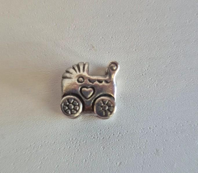Pandora bedel kinderwagen, Gebruikt, Pandora, Ophalen of Verzenden, 1 bedel