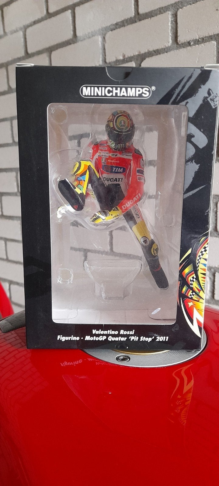 minichamps 1:12 valentino rossi pitstop, Ophalen of Verzenden, Nieuw, 1:9 t/m 1:12, Motor