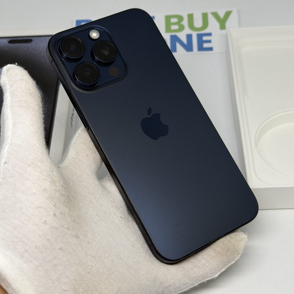 iPhone 15 Pro Max 256GB blauw /zeer net /85% batt /garantie, 256 GB, Apple, Blauw, IPhone 15 Pro Max