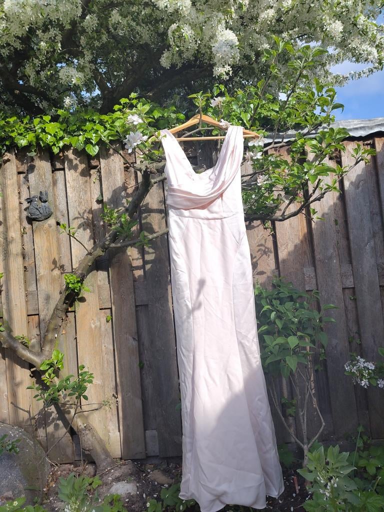 Prachtige roze jurk maat 34 bruidsjurk galajurk OPHALEN, Ophalen, Zo goed als nieuw, Maat 34 (XS) of kleiner
