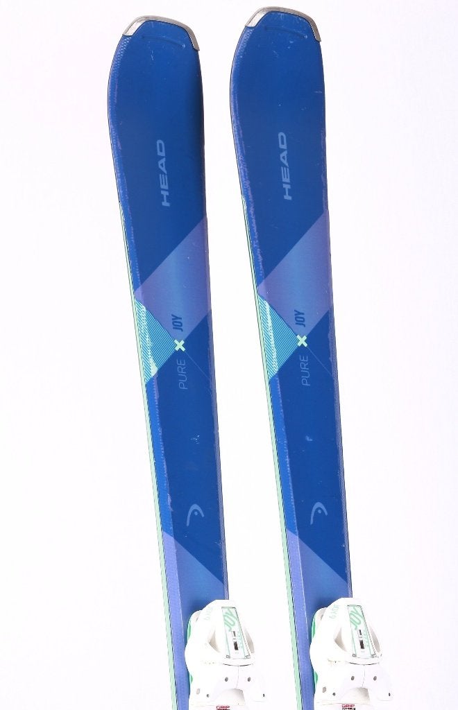 153 158 163 dames ski's HEAD PURE JOY, blue, grip walk, 140 tot 160 cm, Gebruikt, Verzenden, Carve