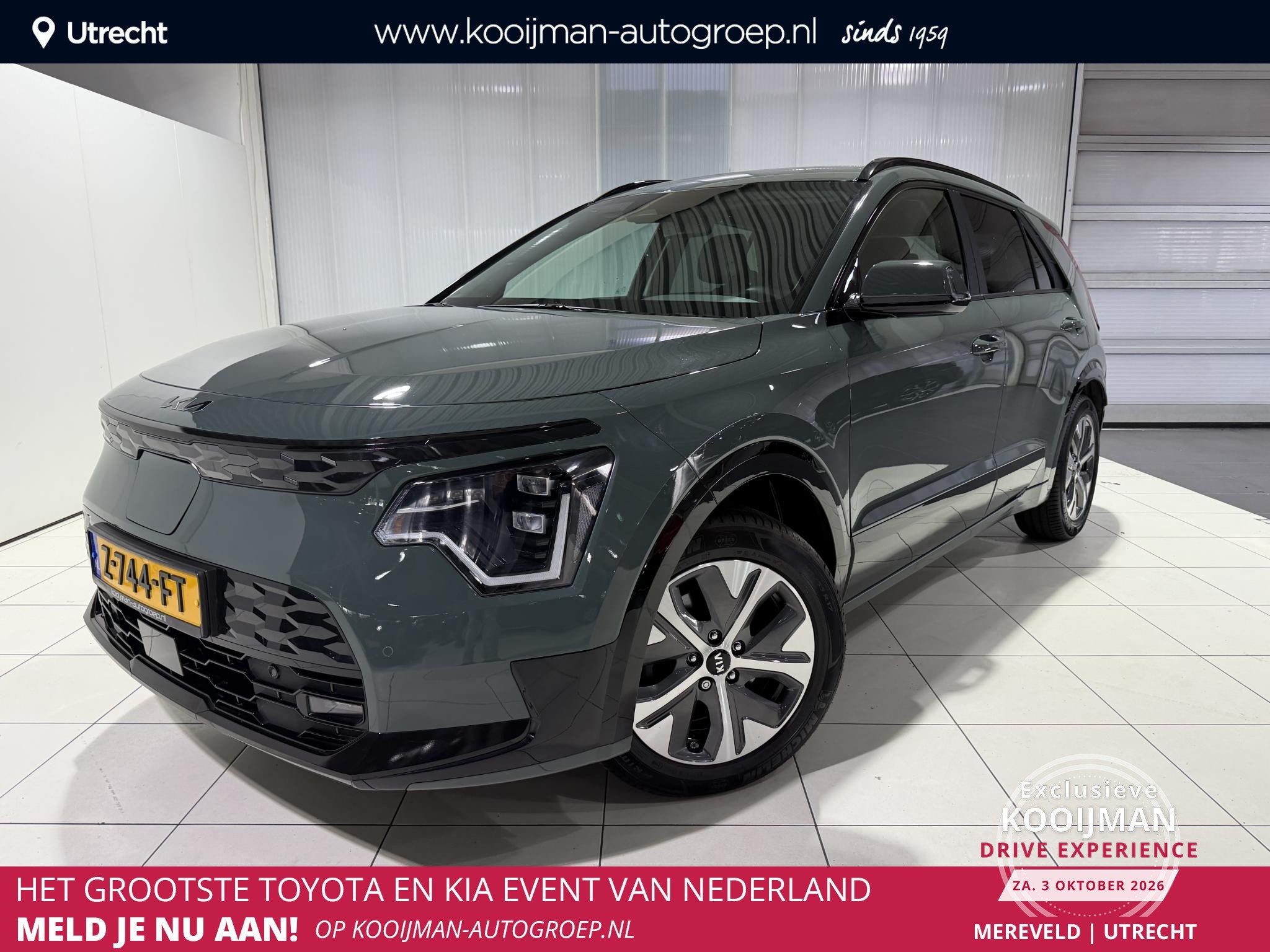 Kia Niro EV Edition Advanced 64.8 kWh Stoel en Stuur verwarm