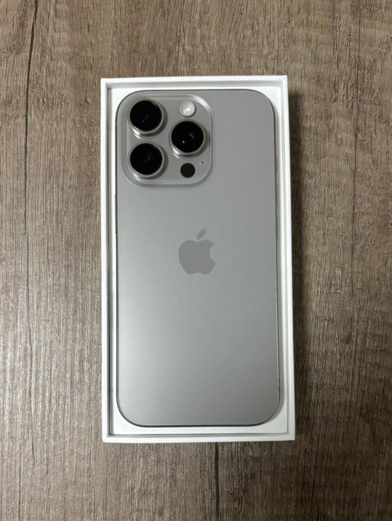 iPhone 15 Pro Max 256GB Naturel Titanium, Telecommunicatie, Mobiele telefoons | Apple iPhone, 83 %, 128 GB, IPhone 15 Pro Max