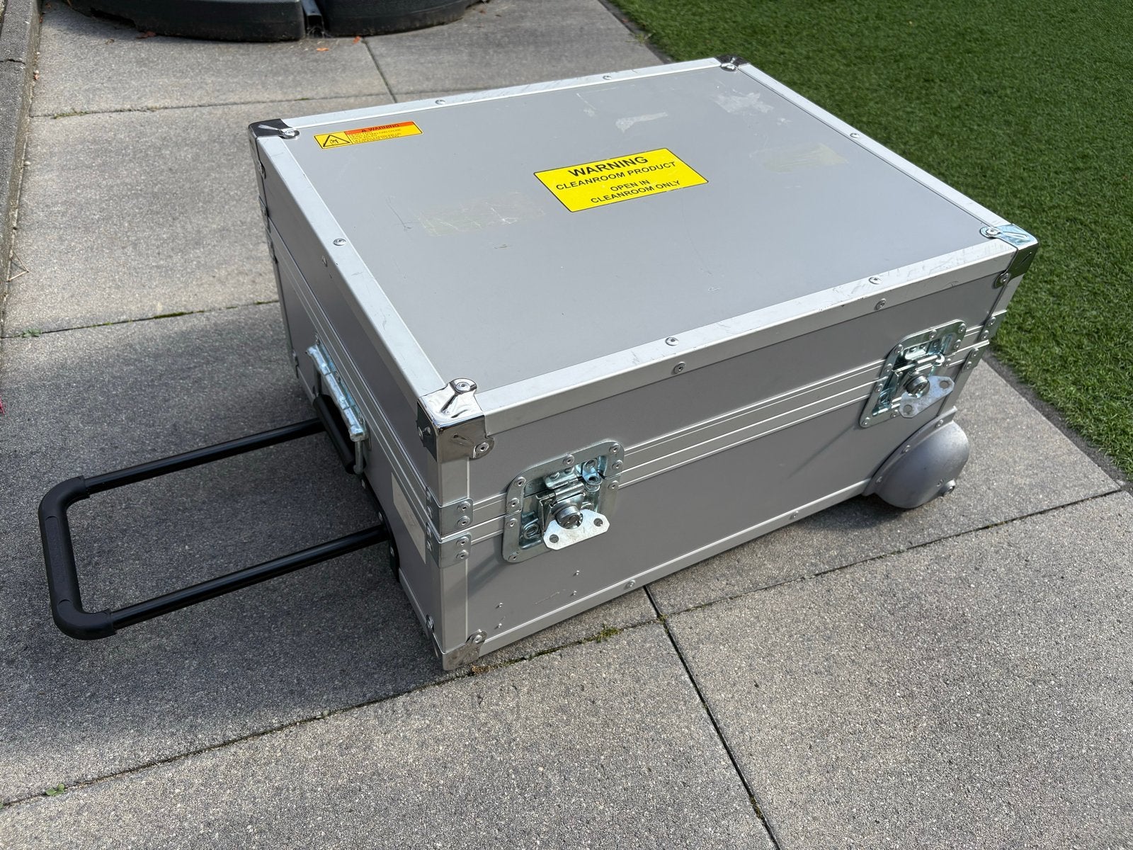 Flightcase met wielen en uitschuifbaar handvat, Ophalen, Gebruikt, Overige instrumenten, Flightcase