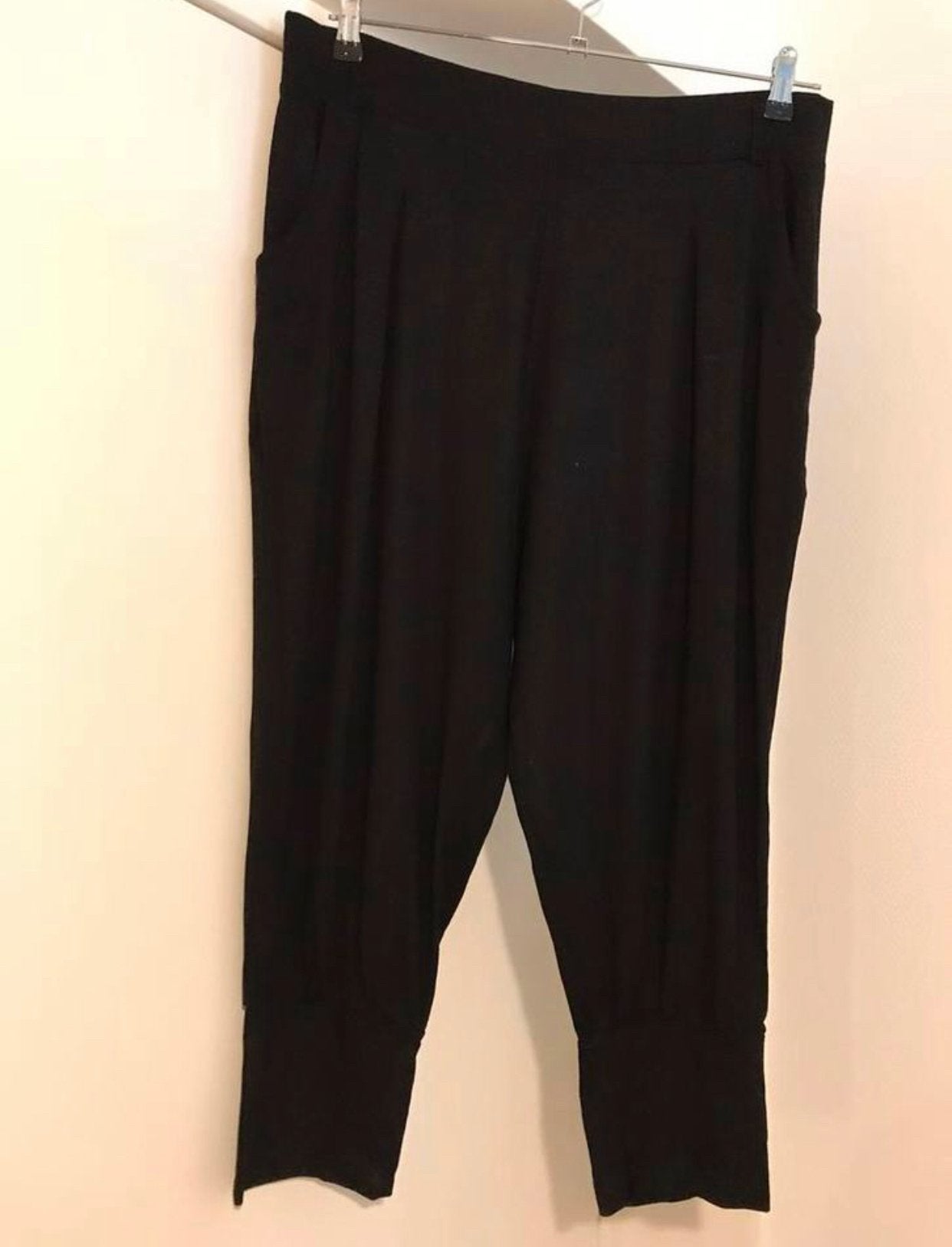 Sutherland zwart capri broek maat XL 3/4e broek stretch, Verzenden, Zwart, Maat 46/48 (XL) of groter, Zo goed als nieuw