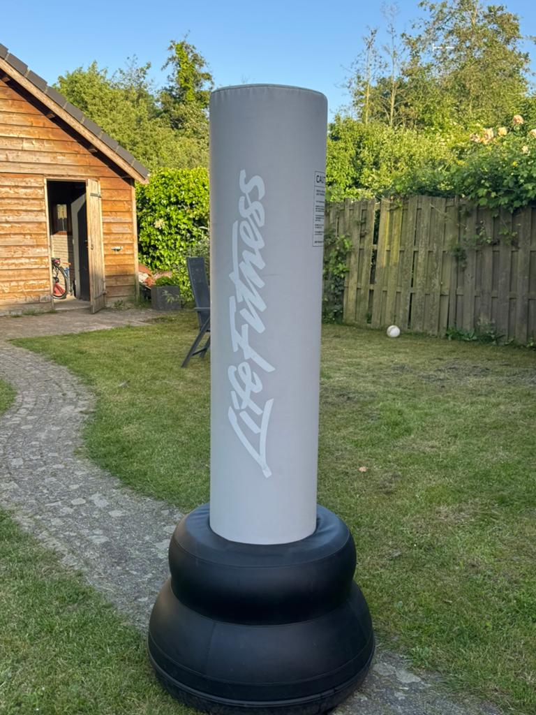 Bokspaal Life Fitness, Sport en Fitness, Boksen, Ophalen, Zo goed als nieuw, Bokszak