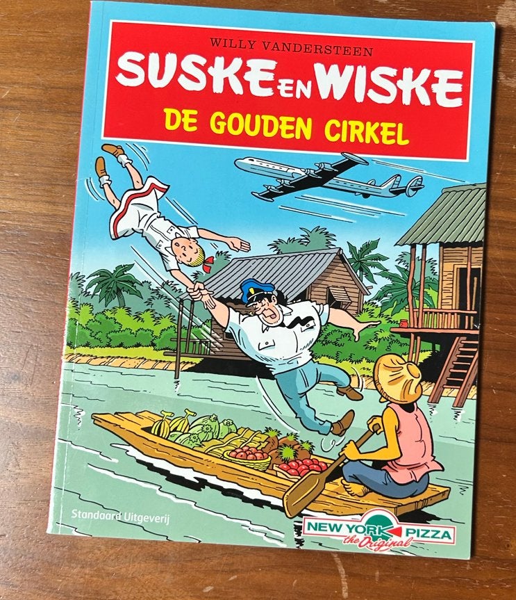 Suske en Wiske - De Gouden Cirkel (New York Pizza), Eén stripboek, Ophalen of Verzenden, Gelezen