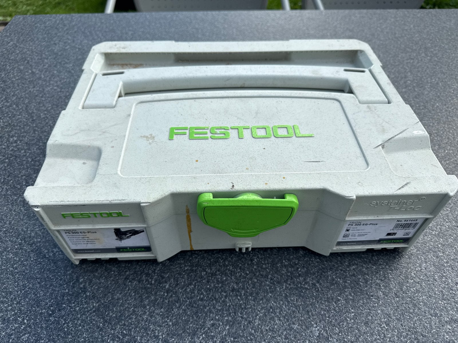 Festool systainer 300 EQ-Plus Decoupeerzaag, Doe-het-zelf en Verbouw, Gebruikt, Decoupeerzaag, 600 tot 1200 watt, Ophalen of Verzenden