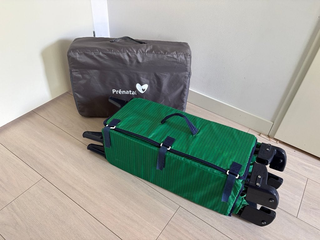 Campingbedje 120x60cm incl. Prenatal matras, Kinderen en Baby's, Babywiegjes en Ledikanten, Ophalen, Gebruikt, Reisbedje
