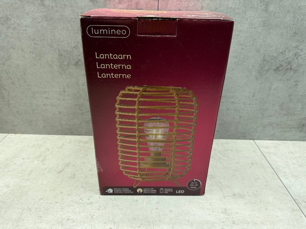 Lumineo Lantern - outdoor - NIEUW - 11280, Ophalen of Verzenden, Nieuw