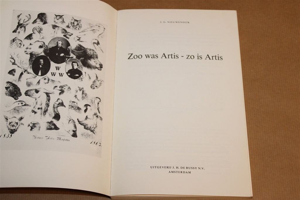 Zoo Was Artis, Zo Is Artis — Geschiedenis van de Dierentuin, Ophalen of Verzenden, Gelezen