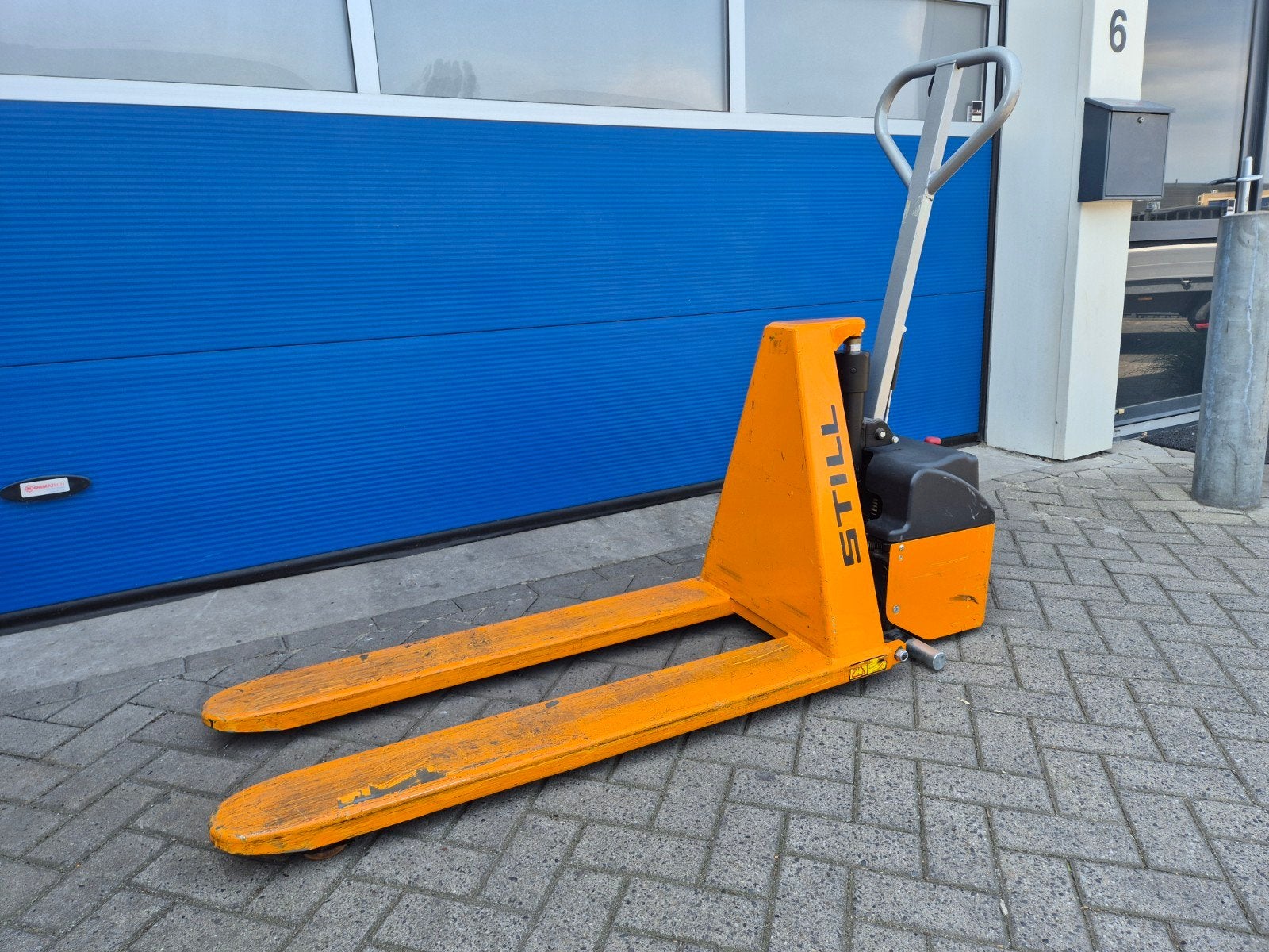 STILL HPT 10 XE Pompwagen, Heffen elektrisch 12V nette staat, STILL, Gebruikt, Duitsland, Info@bolkmachinehandel.nl
