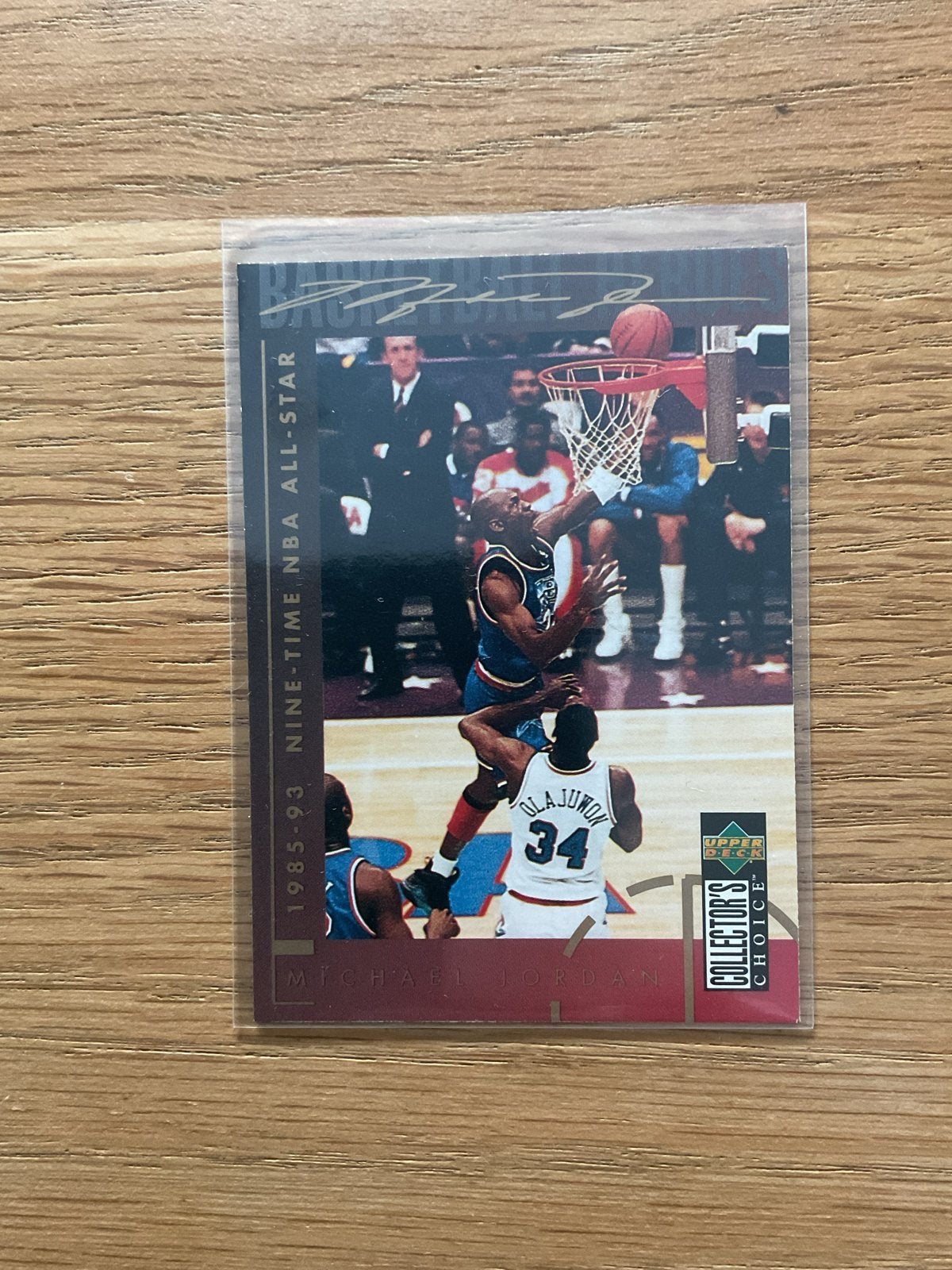 1994 UD Collector's Choice Michael Jordan NBA All-Star, Ophalen of Verzenden, Zo goed als nieuw, Overige sporten, Spelerskaart