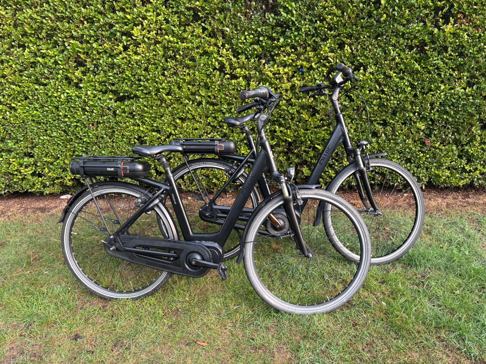 Set van 2 QWIC Premium MN7 Elektrische Fietsen – 2 x 625 Wh, Fietsen en Brommers, Ophalen of Verzenden, Zo goed als nieuw, 50 km per accu of meer
