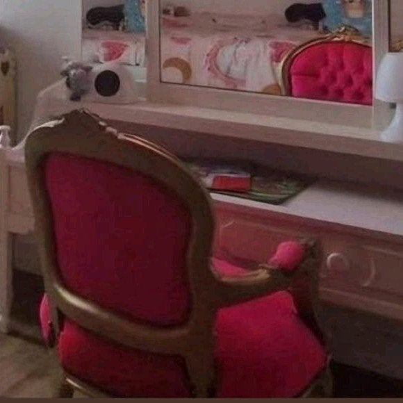 Kinder barok stoeltje roze, Ophalen of Verzenden, Overige typen
